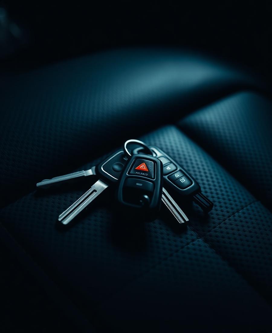 Keys to a new vehicle